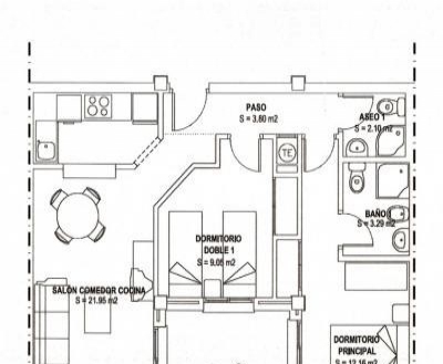 Los Montesinos property: Apartment with 2 bedroom in Los Montesinos 122811