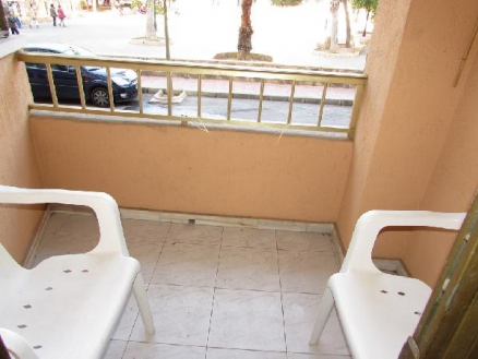 Apartment with bedroom in town, Spain 242569