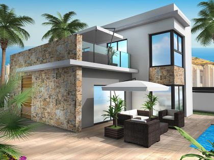 Finestrat property: Villa with 4 bedroom in Finestrat, Spain 264863