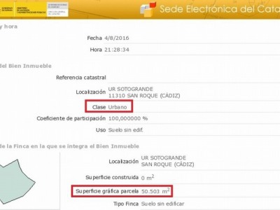 San Roque property: Land with bedroom in San Roque 265482