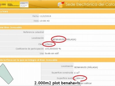 Benahavis property: Land with bedroom in Benahavis 266465