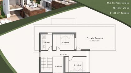 Villa for sale in town, Spain 279298