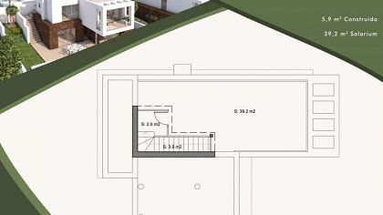 Villa with 3 bedroom in town, Spain 279300