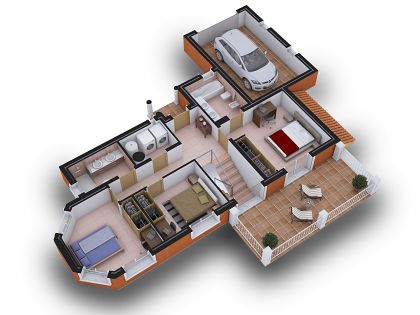 Moraira property: Villa with 3 bedroom in Moraira, Spain 280125